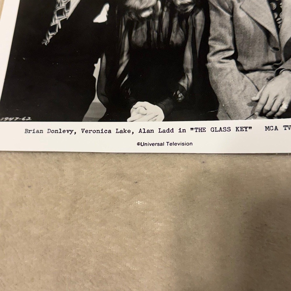 The Glass Key 1947 Brian Donlevy Veronica Lake Alan Ladd Press Photo AD - Picture 4 of 4